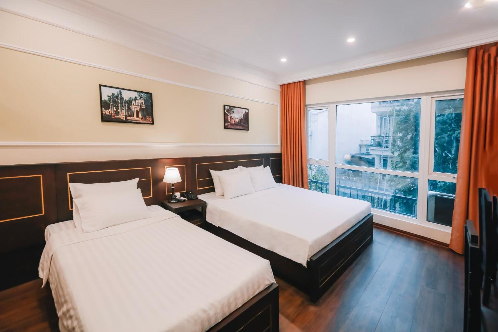 Ha Noi Lake View Hotel & Travel Hanoi Exterior photo